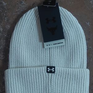 Under Armour Off-White Knit Beanie